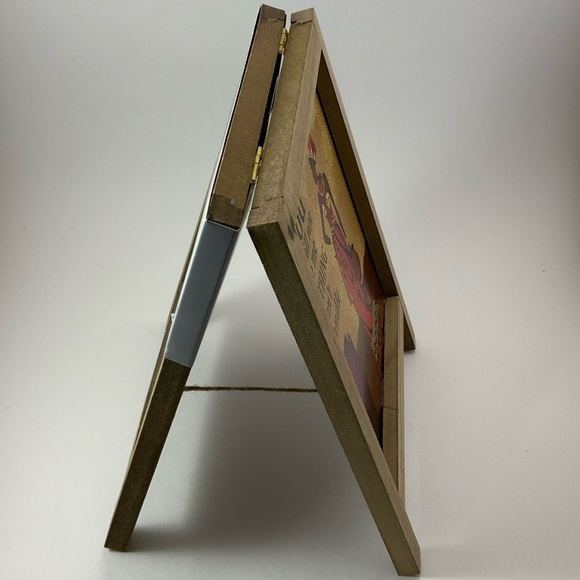 Table Decor Chalkboard African Art Easel Picture Sign Double Sided - Picture 6 of 14